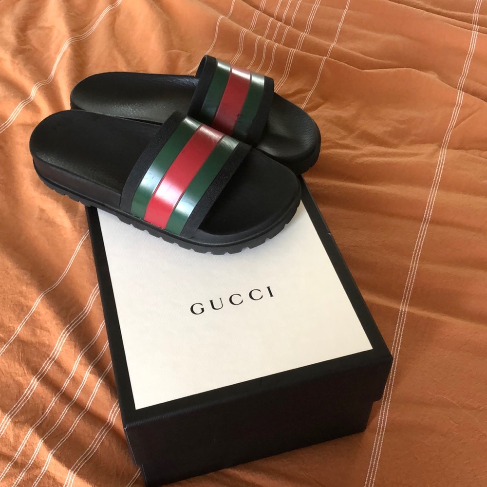 Authentic Gucci slides